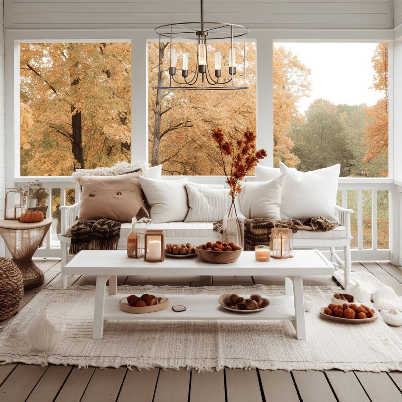 Portico Drum Outdoor Pendant