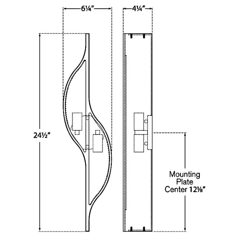 Avant Curved Wall Sconce