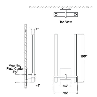 Axis Double Wall Light