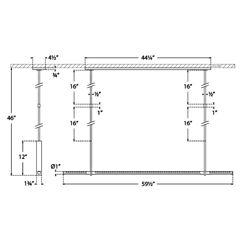 Axis Linear Pendant