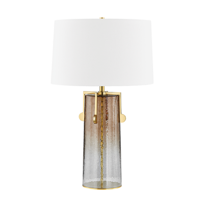 Hudson Valley - L3730-AGB - One Light Table Lamp - Wildwood - Aged Brass