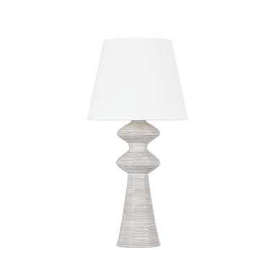 Hudson Valley - L5537-AGB/CNB - One Light Table Lamp - Steinway - Aged Brass/Ceramic Snowbank