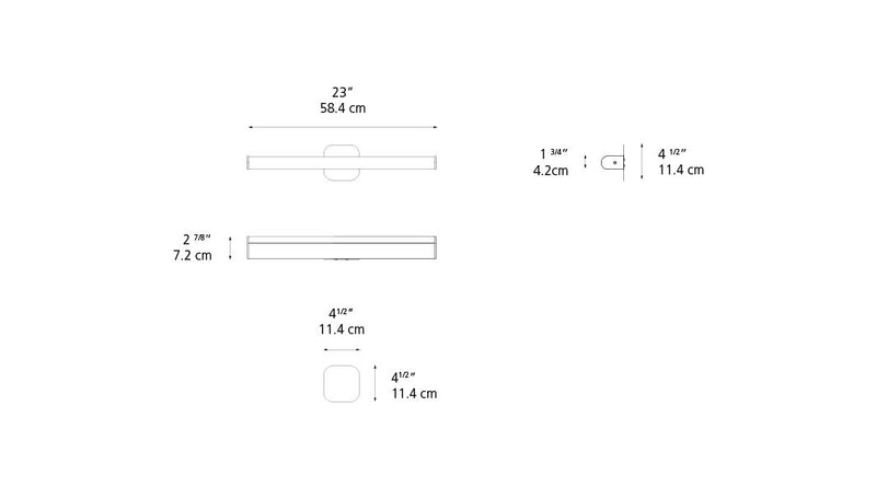 LEDBAR Round Wall / Ceiling Light