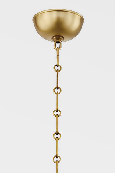 Painted No. 3 Pendant