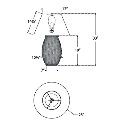 Avedon Tall Table Lamp