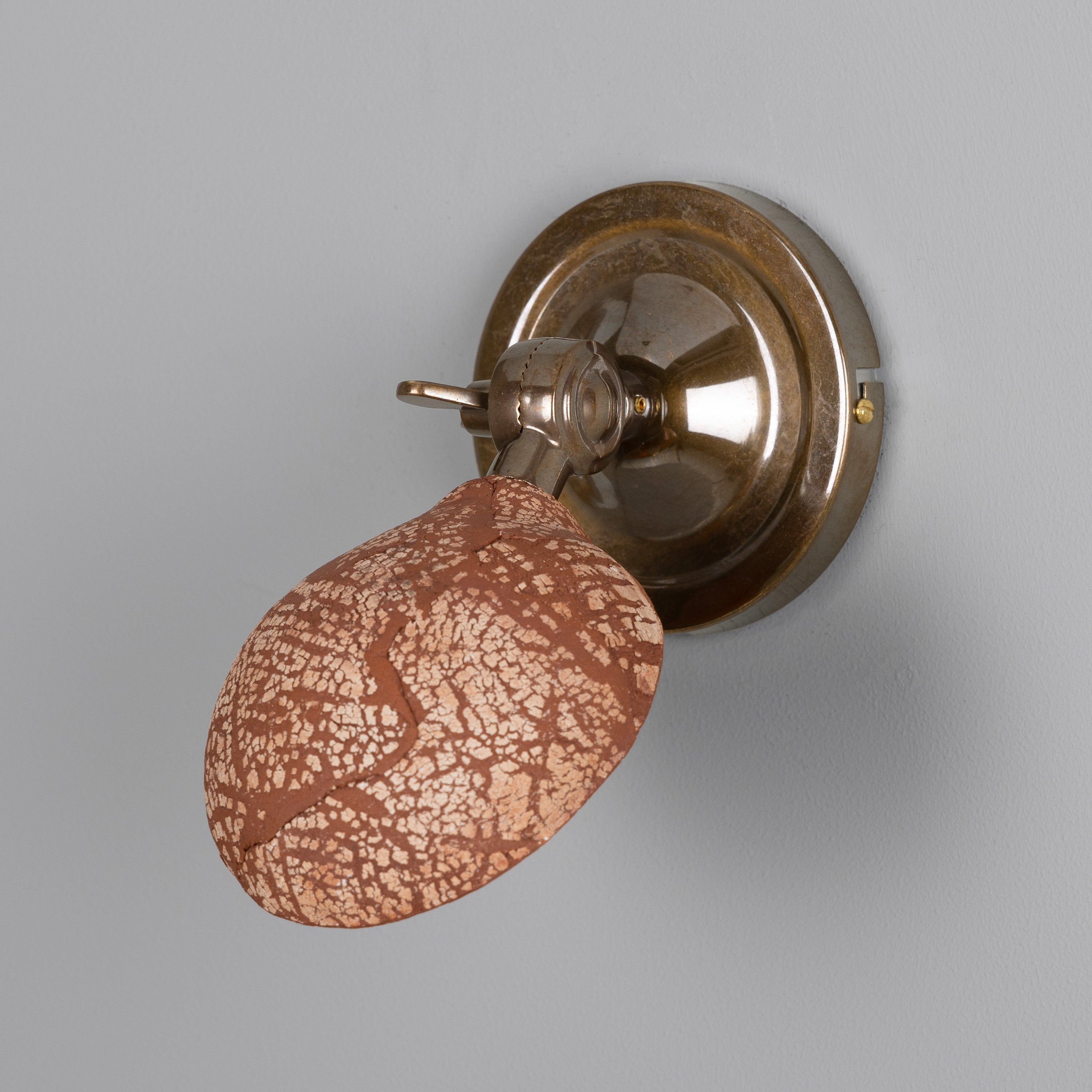 Coco Wall Light - Red Iron by Mullan Lighting from Cleveland Lighting