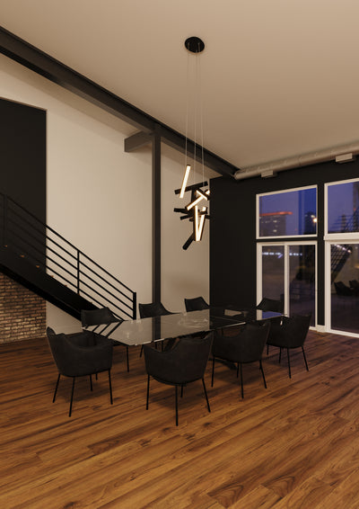 Chaos Vertical Chandelier