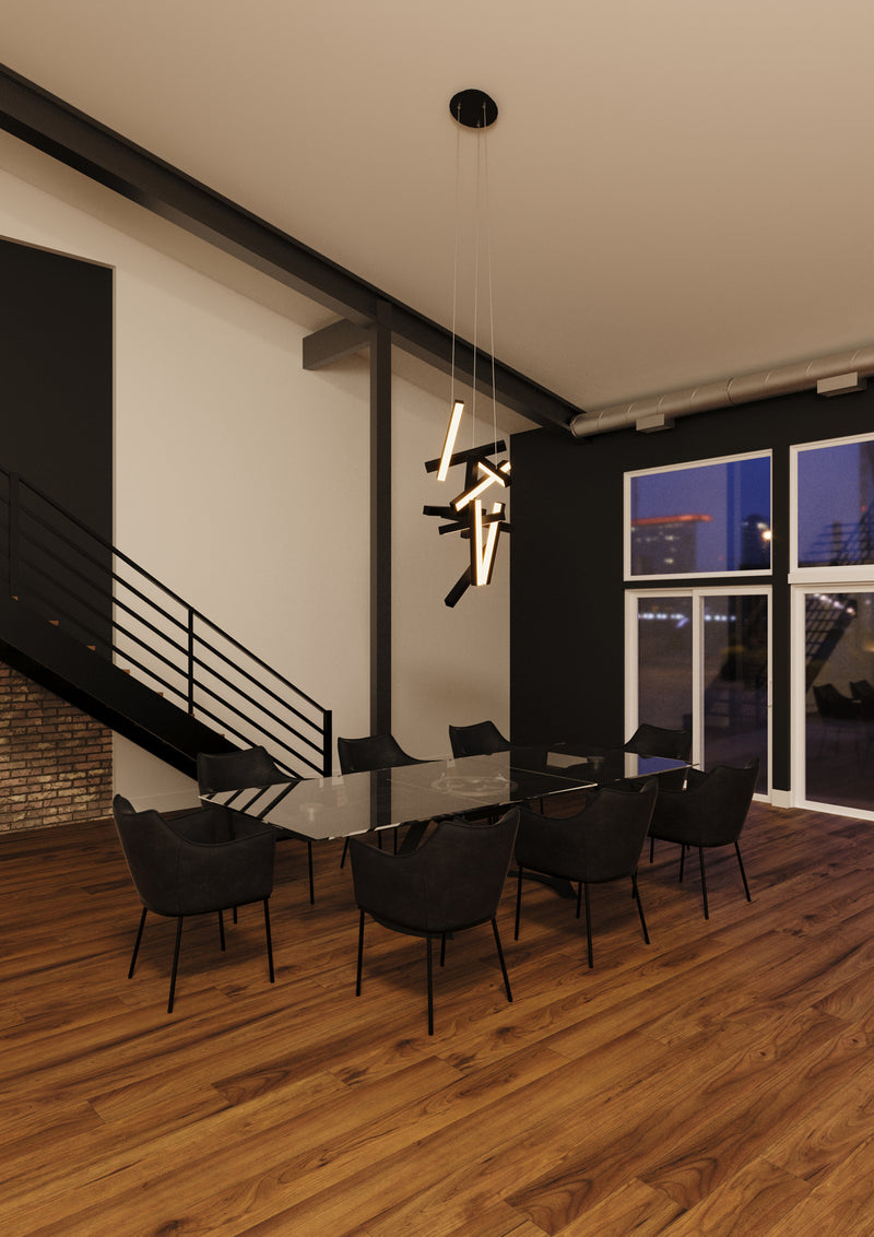 Chaos Vertical Chandelier