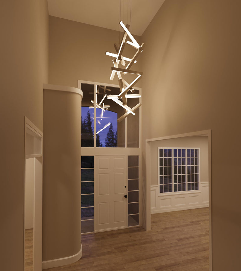 Chaos Vertical Chandelier