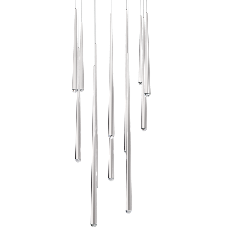 Cascade Square Multilight Pendant Light