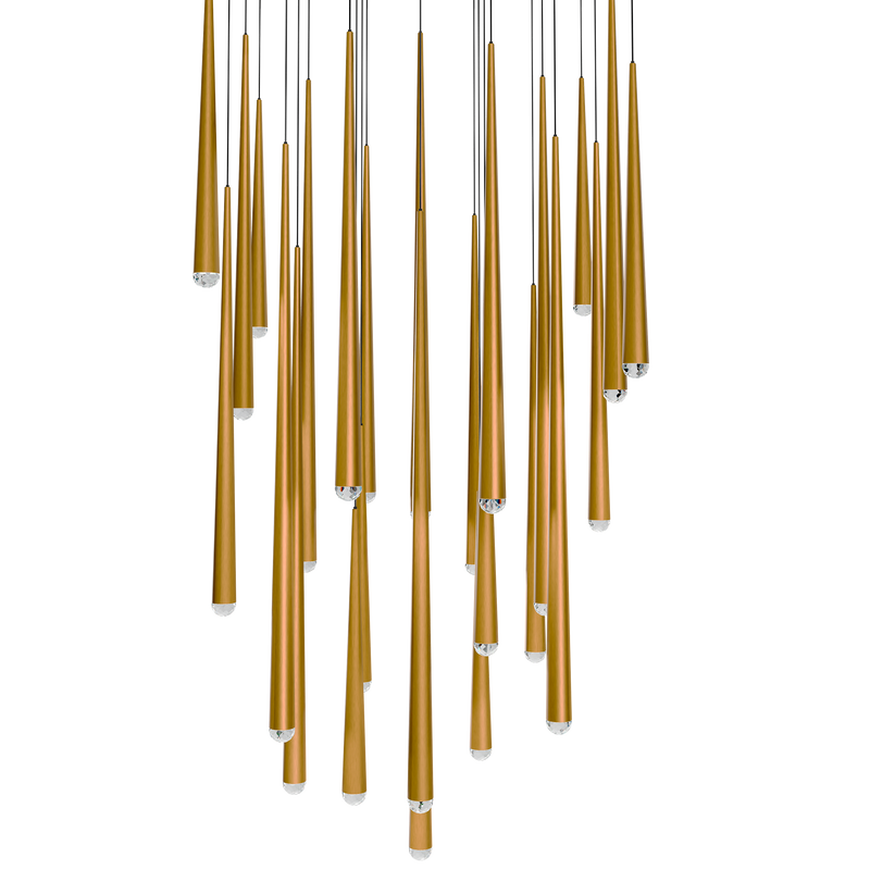 Cascade Square Multilight Pendant Light