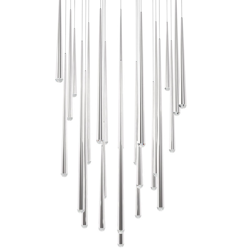 Cascade Square Multilight Pendant Light