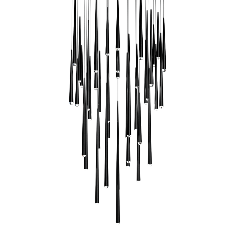 Cascade Square Multilight Pendant Light