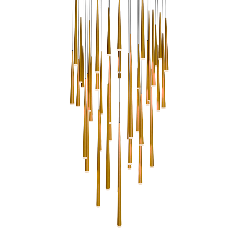 Cascade Square Multilight Pendant Light