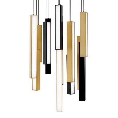 Chaos Square Multi Light Pendant