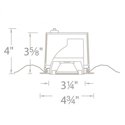 Ocularc 3IN Round Adjustable Trim