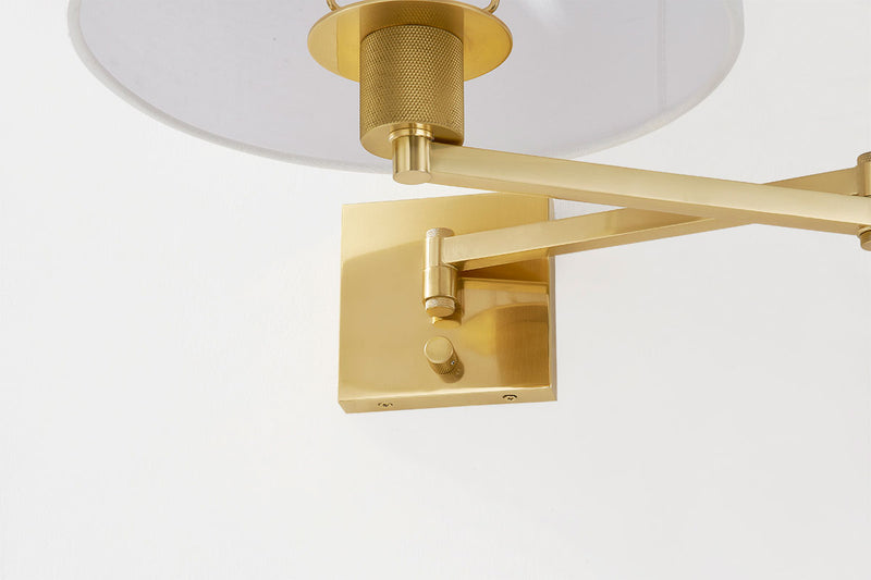 Sammy Swing Arm Wall Sconce
