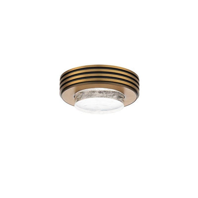 Schonbek Beyond - BFM82408-AB - LED Flush Mount - Zircle - Aged Brass