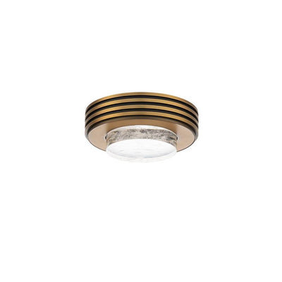 Schonbek Beyond - BFM82408-AB - LED Flush Mount - Zircle - Aged Brass