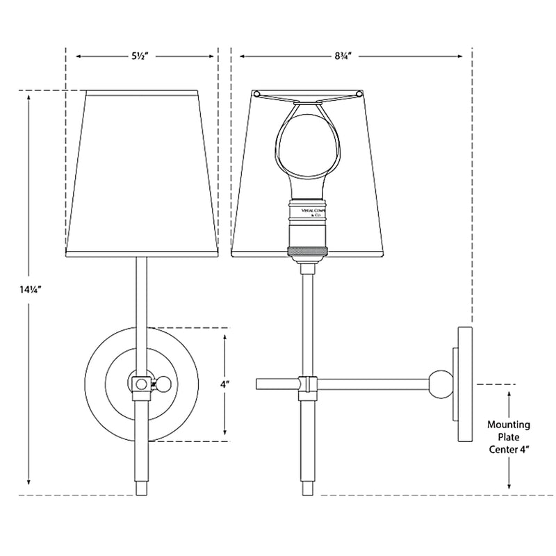 Bryant Fabric Wall Sconce