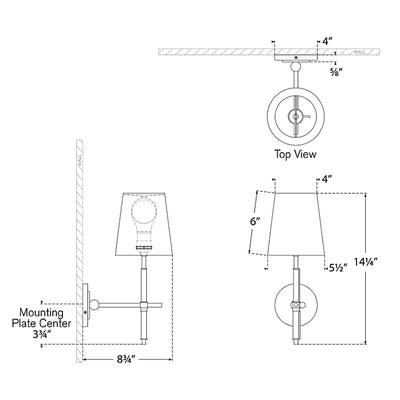 Bryant Wrapped Wall Sconce