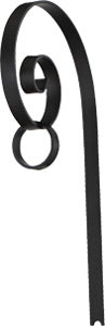 Top Scroll - 4 - TS-4 by Primo Lanterns from Cleveland Lighting