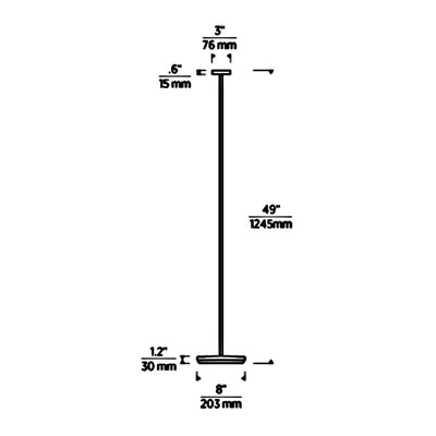 Moneta Rechargeable  Floor Lamp