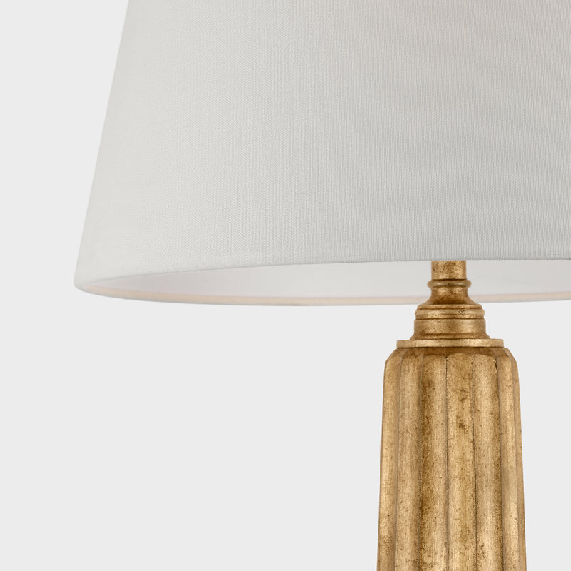 Fluted Spire Cordless Table Lamp