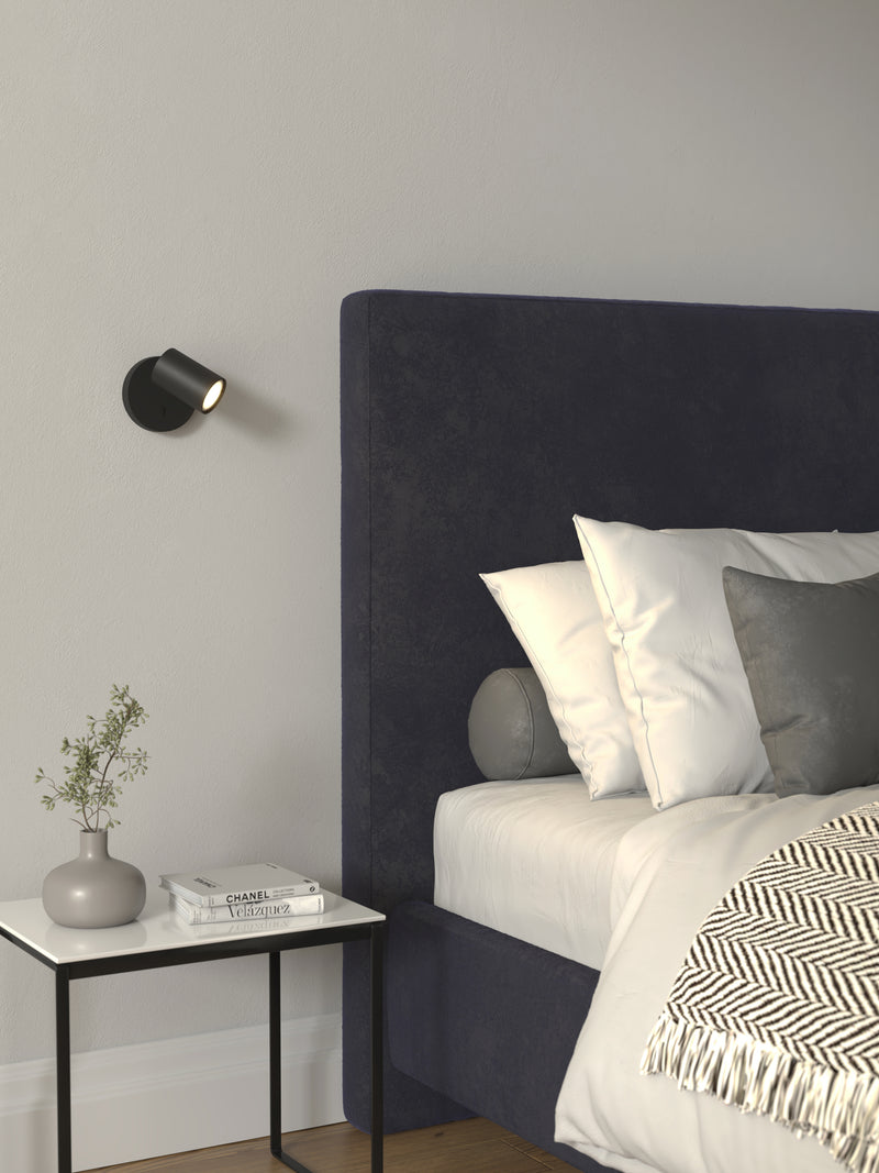 Ascoli Single Wall Spot Light with Switch