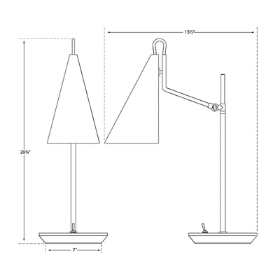 Clemente Table Lamp
