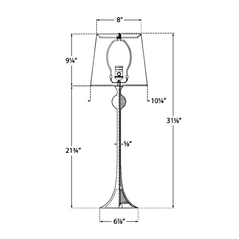 Dover Slim Table Lamp