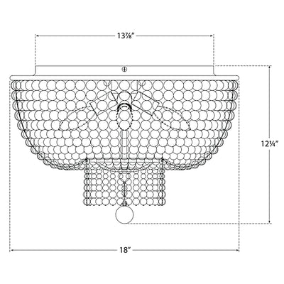 Jacqueline Ceiling Light