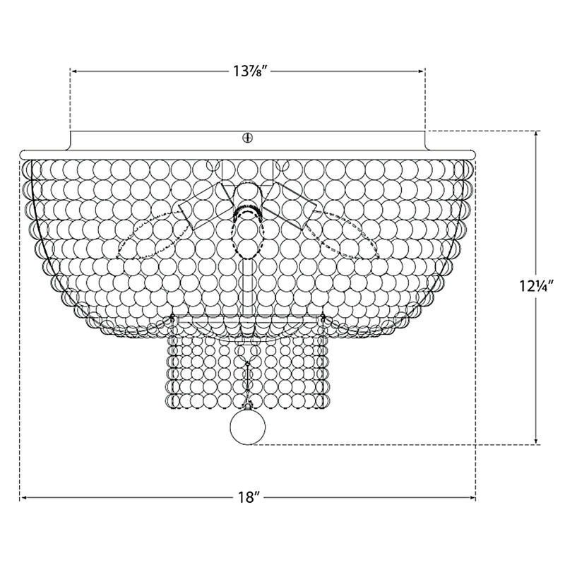 Jacqueline Ceiling Light