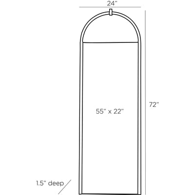 Shevlin Floor Mirror