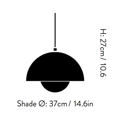 Flowerpot VP7 Pendant