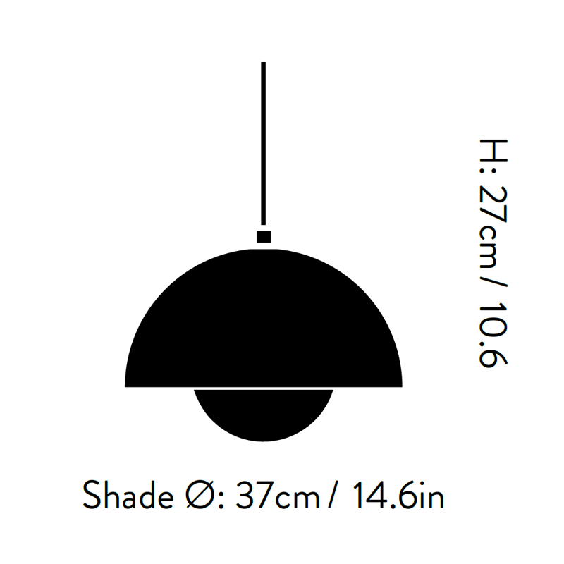 Flowerpot VP7 Pendant