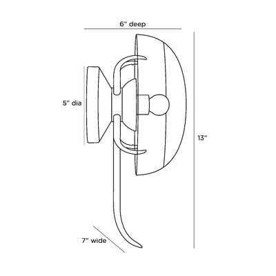 Corona Wall Sconce