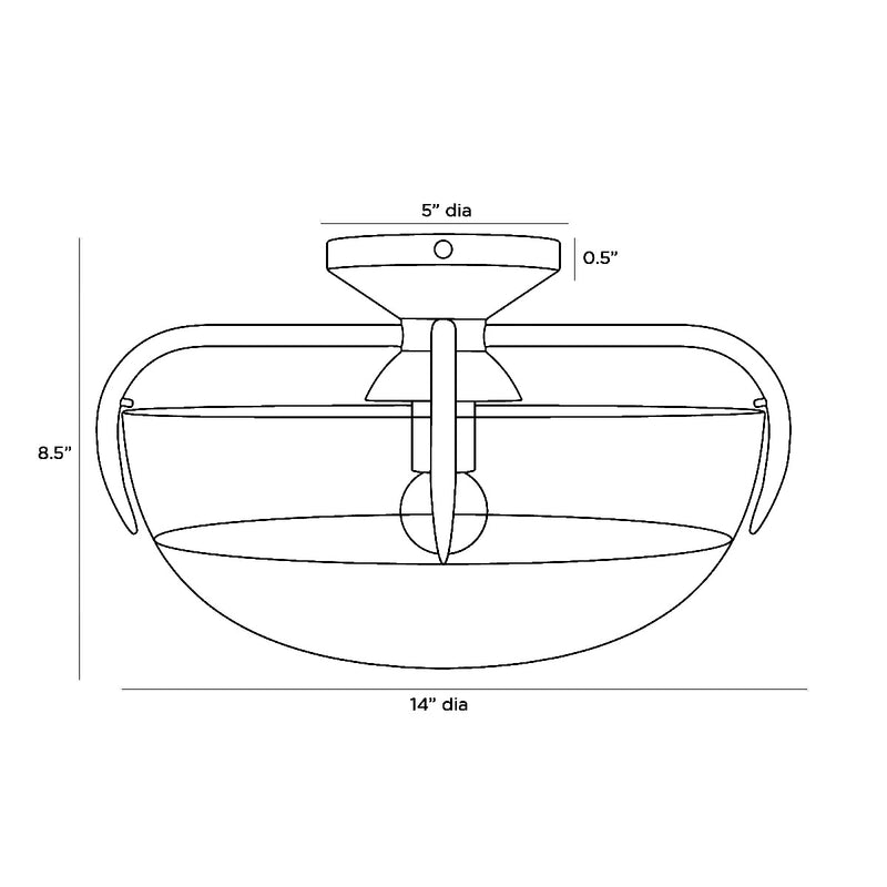 Corona Ceiling Light