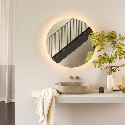 Varenna Round Illuminated Mirror