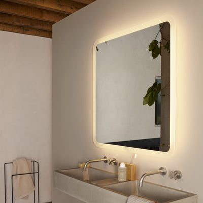 Varenna Square Illuminated Mirror