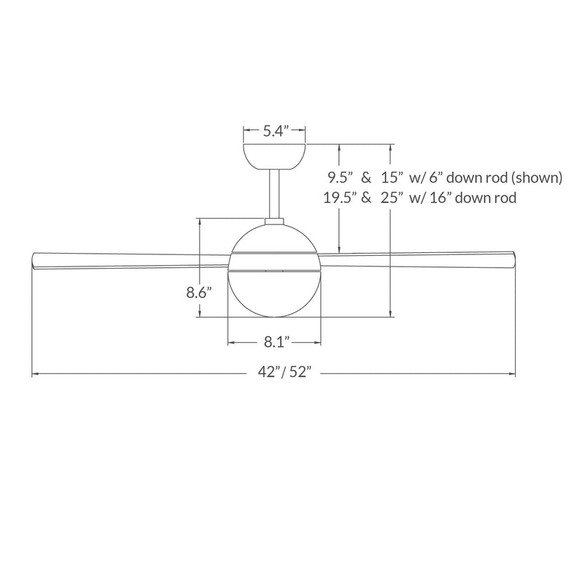 Ball Ceiling Fan