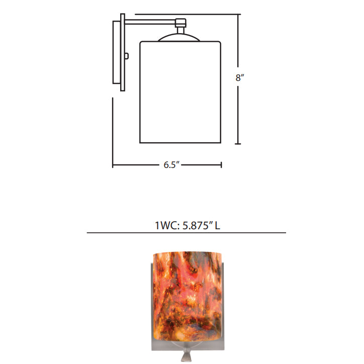 Lava Wall Sconce