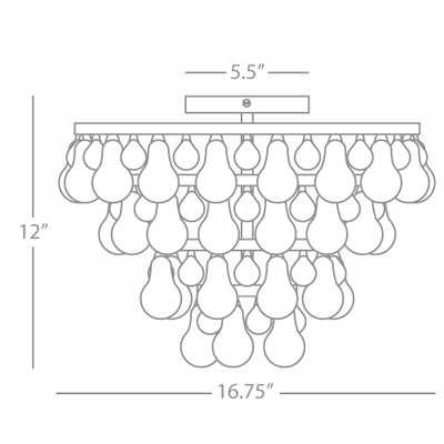 Bling Ceiling Light Fixture