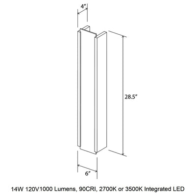 Capio Long Wall Light