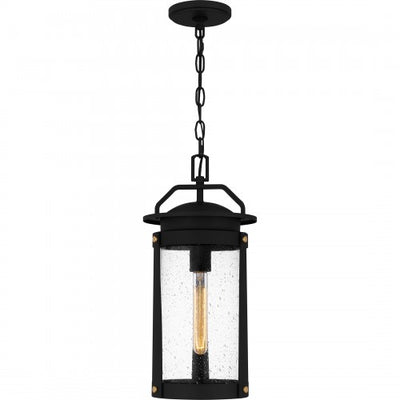 Quoizel - CLI1509EK - One Light Mini Pendant - Clifton - Earth Black