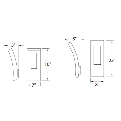Dawn Outdoor Wall Light