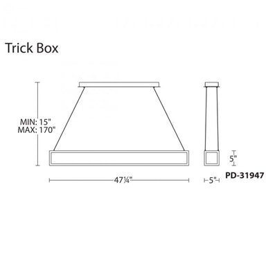Trick Box Linear Pendant
