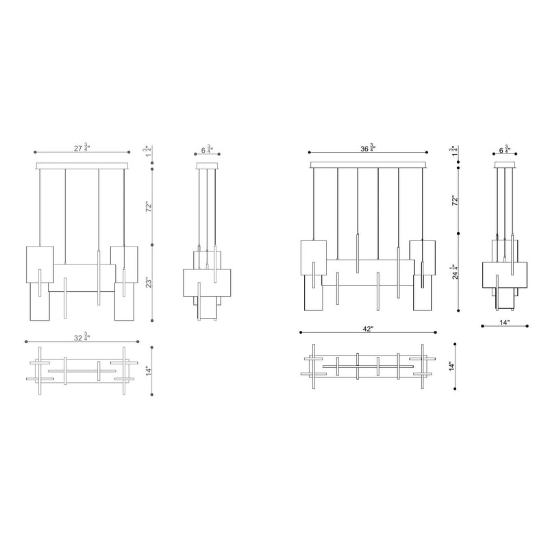 Coburg Linear Chandelier