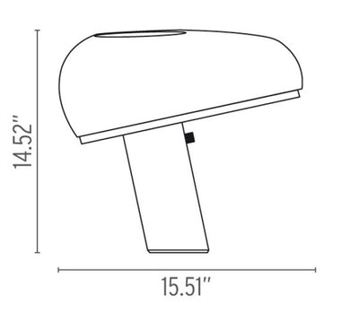 Snoopy Table Lamp