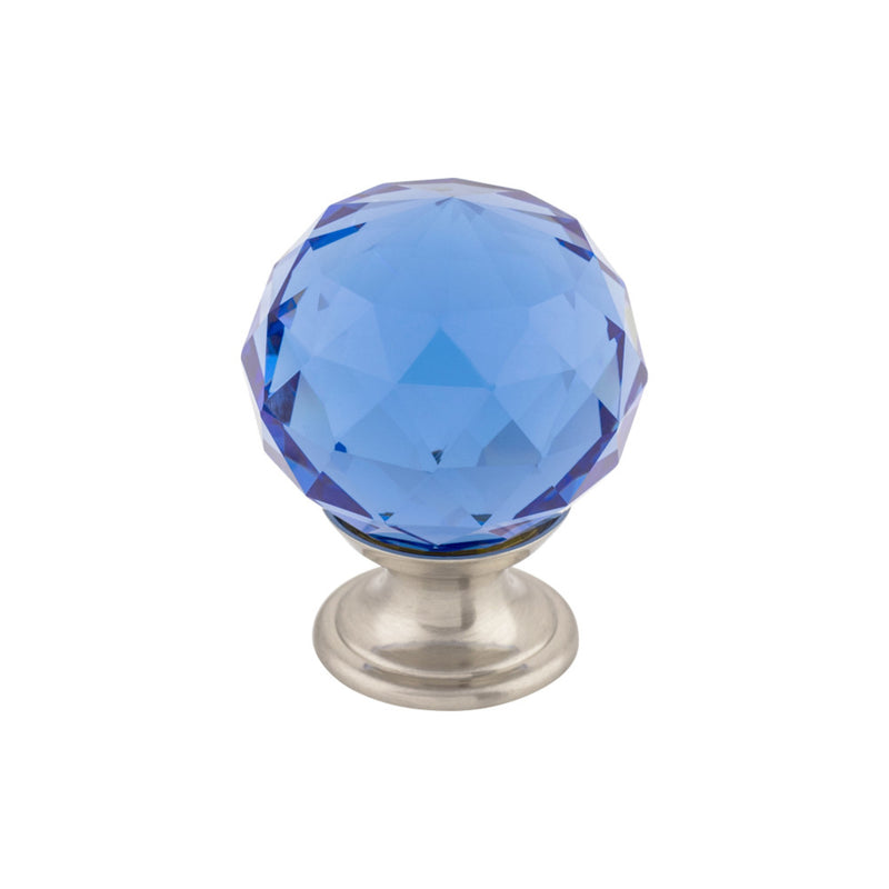 Blue Crystal Knob